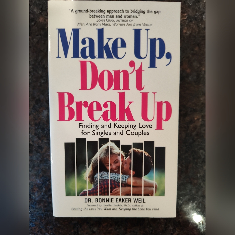 "Make Up, Don't Break Up", Self-help Relationship Softcover Book